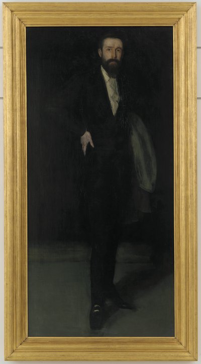 Arrangement in Black: Portrait of F.R. Leyland, c.1870 by James Abbott McNeill Whistler